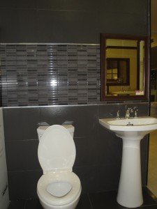 Grey and Black Mosaic Tiles