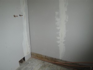 Boarded Bathroom Walls
