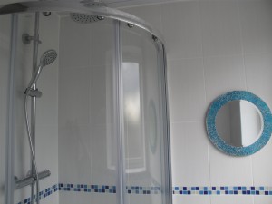 Power bar Shower and Quadrant shower tray