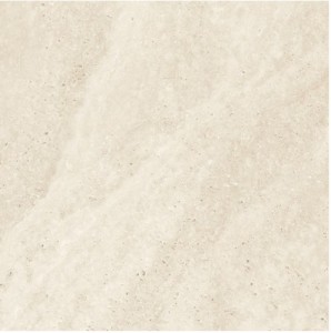 Satin Travertine Effect Ivory Floor Tile