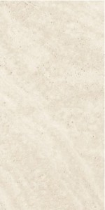 Gloss Travertine Effect Ivory Wall