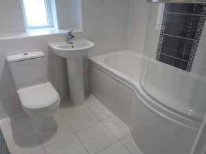 Luxury Bathroom fully tiled