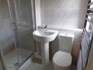 Ensuite with walk in Shower