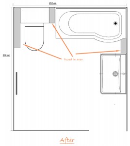 New Bathroom Floor Plan