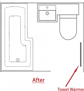 New Bathroom Floor Plan