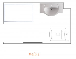 New Shower Room Floor Plan