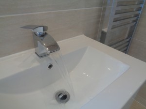 Towel Warmer and Basin