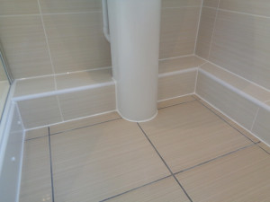 Hidden Bathroom Water and Waste Pipes