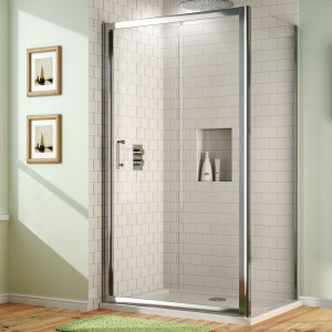 1200mm x 800mm sliding door corner shower