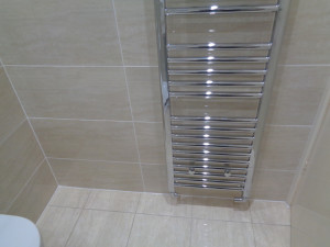Bathroom towel warmer radiator 1200mm x 450mm