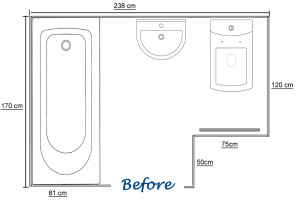 Bathroom Floor Plan Coventry Home