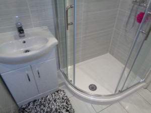 Shower room with vanity basin Coventry