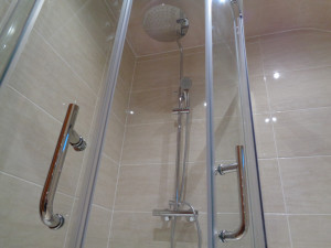 Wall Mounted Thermostatic Chrome Shower