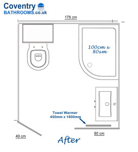 Shower Floor plan Design Coventry