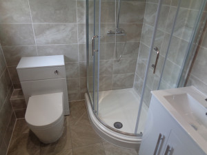 Vanity Basin and curved shower 1000mm x 800mm coundon coventry