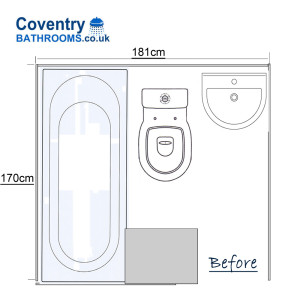 Bathroom Floor Plan 