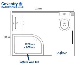 Shower Room Floor Plan
