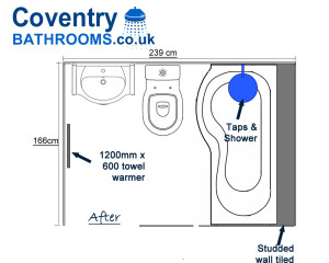 New Bathroom Floor Plan