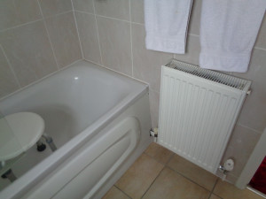 Coventry Bathroom with Old Bath and Wall Mounted Radiator