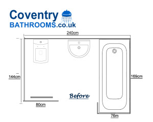 Stratford Upon Avon Bathroom Floor Plan