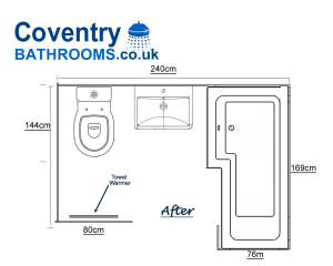 Stratford Upon Avon New Bathroom Floor Plan