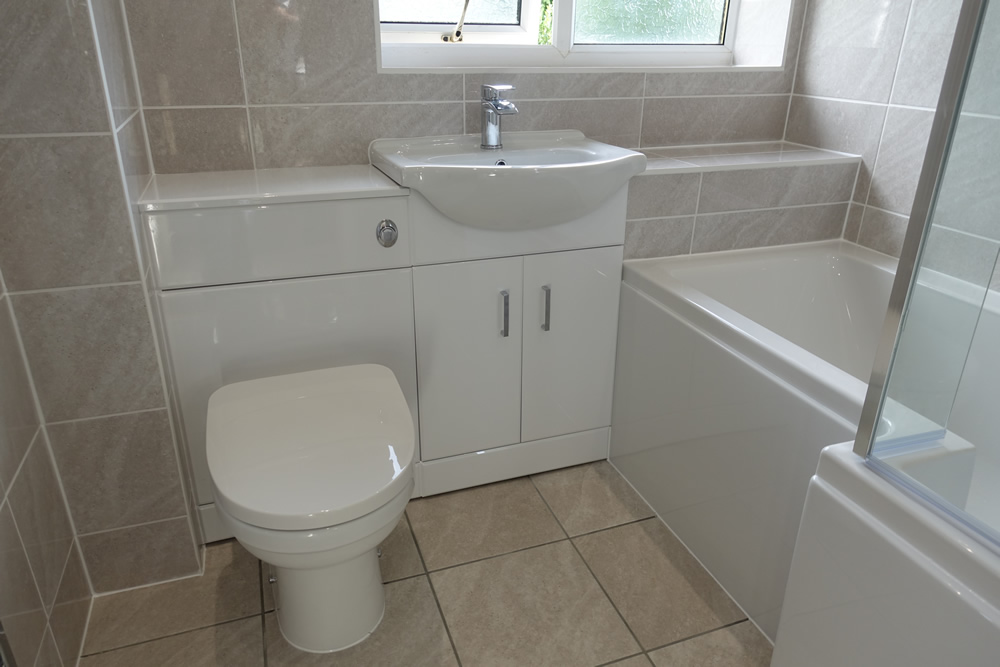fitted bathroom sink units
