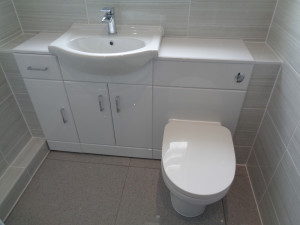Bathroom Storage solutions with cupboard, basin storage
