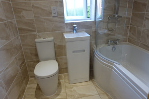 Bathroom with Astbury Wall and Floor Tiles