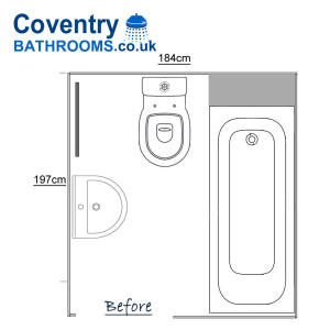 original bathroom floor plan