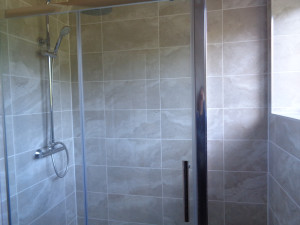 Roundhap Bathroom Wall Tiles in shower room