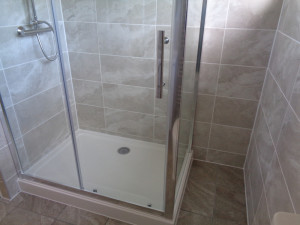 Shower Tray 10cm 80cm with 8mm shower screen