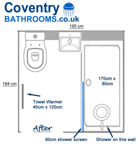 Walk In Shower Floor Plan Binley Coventry