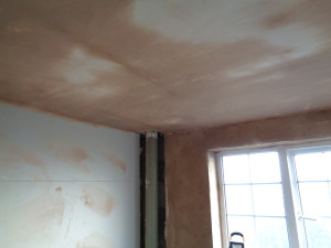 Bathroom Ceiling Plastered