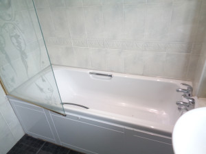 Original Bathroom with Bath in House in Warwick