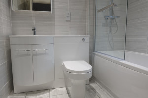 Renovated Bathroom in Priory Rd Kenilworth