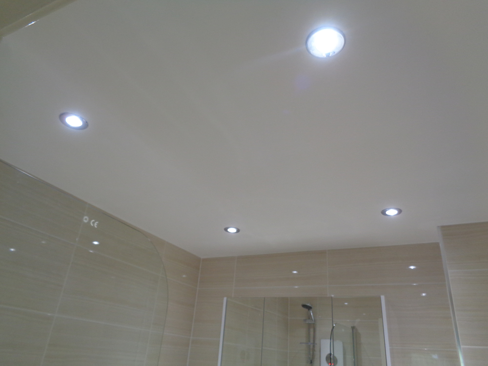Coventry Bathrooms Bathroom Led Down Lights Fitted In The Ceiling