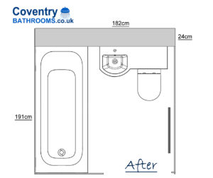 Bathroom Floor Plan After Renovation