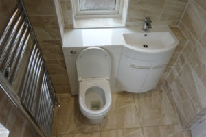 New Fitted Bathroom Binley Coventry Floor Walls Fully Tiled