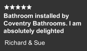 Recommended bathroom fitter Coventry