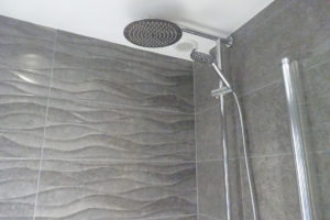 Fitted bathroom bedworth grey bathroom wall floor tiles