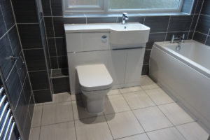 Tavistock match white toilet basin vanity unit