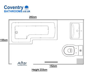 New Bathroom design Morrisons Estate Coventry