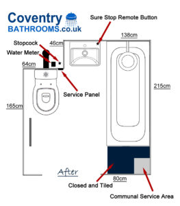 New Bathroom design Adare Drive Coventry