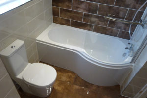 Fitted P Shaped Shower Bath Albert Crescent Coventry