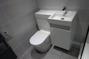Space saving toilet basin unit Warwick