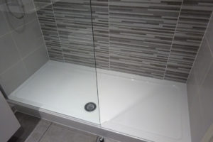 Stone Resin Walk in shower tray 170cm by 75cm