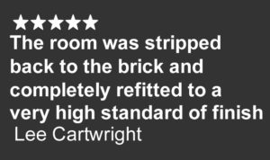 Coventry Bathrooms Customer Review From Lee Cartwright