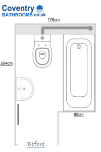 Original bathroom design Coventry