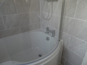 Fully Tiled Bathroom and shower Coventry