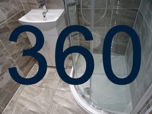 360 degree shower room image